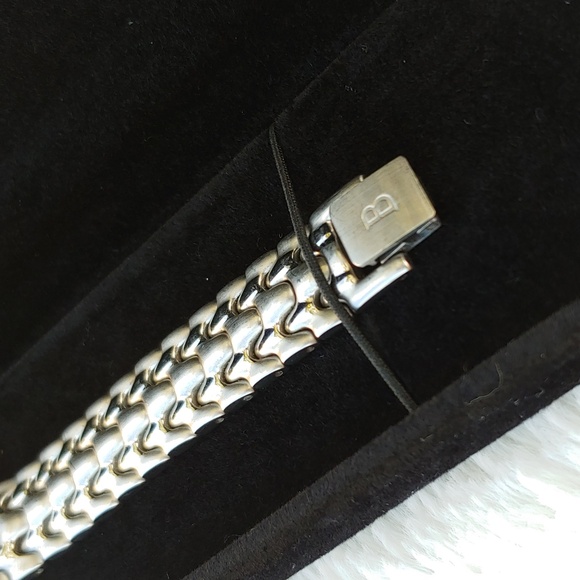 Bulova Women's Stainless Steel Blue Dial Watch with 7 Inch Link Band - Picture 9 of 13